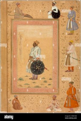 Shah Jahan Album: Delikatna Gra Kolorystyczna i Wyrafinowana Kompozycja