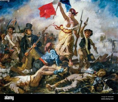 La Liberté Guidant le Peuple - Impresionist wizualizacja romantycznej rewolucji!