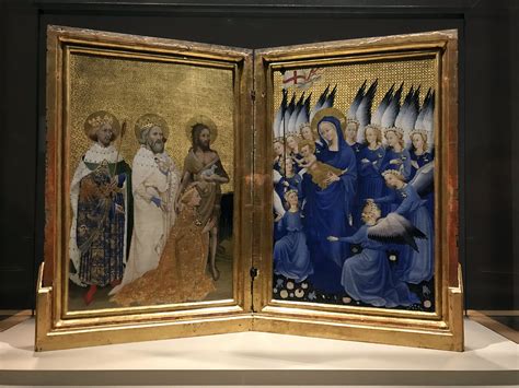 The Wilton Diptych! - A Meditation on Faith and Mortality Through Jewel-Toned Enamel and Gilded Splendor